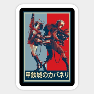 Graphic Kabaneris Characters Japanese Anime Sticker